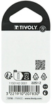 5 pièces -4 douilles Ø 6 à 13mm + 1 porte-douille hexa 6.35 mm > 1/4