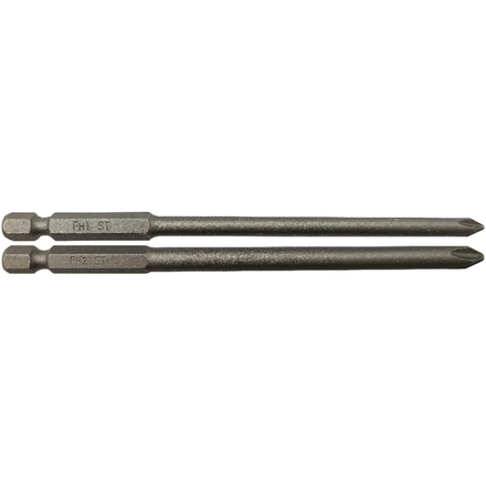 Embout de vissage -Extra long -Pour vis Phillips (Blister) N°: N1-2 / L: 120 TIVOLY - 11510820001