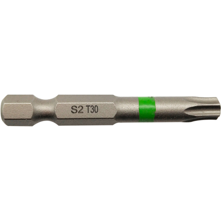 Embout de vissage -Torsion -Pour vis Torx (Blister) N°: N30 / L: 50 TIVOLY - 11520423000