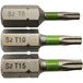 Embout de vissage -Torsion -Pour vis Torx (Blister) N°: N8-10-15 / L: 25 TIVOLY - 11520520002