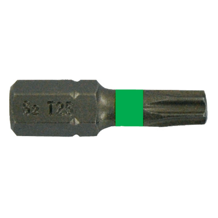 Embout de vissage -Torsion -Pour vis Torx (Blister) N°: N40 / L: 25 TIVOLY - 11520524000