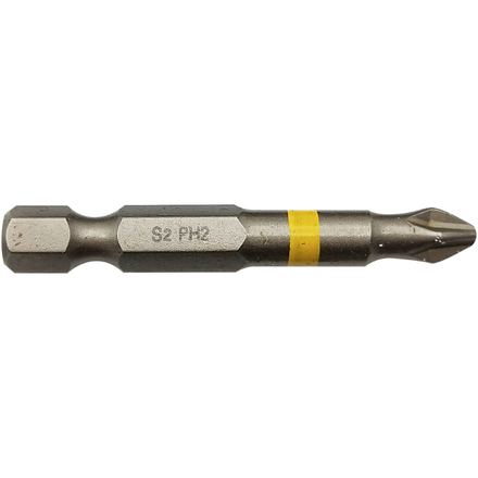 Embout de vissage -Torsion -Pour vis Phillips (Blister) N°: N2 / L: 50 TIVOLY - 11520820200