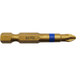 Embout de vissage -Torsion TiN -Pour vis Pozidriv (Blister) N°: N2 / L: 50 TIVOLY - 11522720200