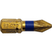 Embout de vissage -Torsion diamant IMPACT -Pour vis Pozidriv N°: N2 / L: 25 TIVOLY - 11523220200