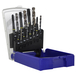 14 pièces -7 tarauds HSSE5% coablt Multi-applications GUN DIN 371/6 M3 à M12 + 7 forets TBX HSSE5 % cobalt revêtus Blade TECHNIC TIVOLY - 11900170032