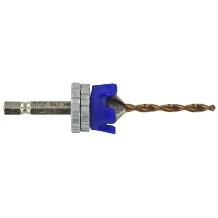 Ø4 mm mèche+fraise métal TIVOLY - 11900720400