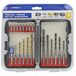 20 pièces -Coffret -Perçage Métaux / Bétons / Bois + Vissage Hexa Quick Change TIVOLY - 11901170043