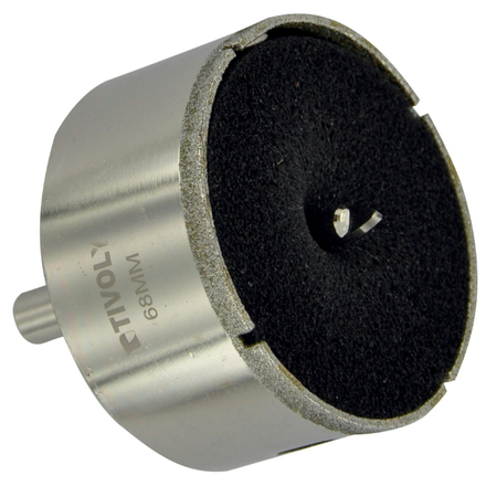 Scie cloche diamant à eau (Blister Box) / H: 30 Ø: 68 TIVOLY - 12000526800