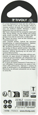 Foret diamant à eau -Queue hexagonale (Blister) / L: 55 Ø: 10 TIVOLY - 12000821000