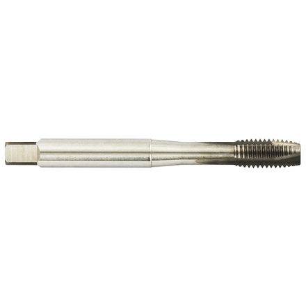 Taraud machine Standard HSS-E5 -M MF -DIN371 -Forme B -6H -Queue renforcée / Ø: 2 X 0.4 TIVOLY - 160252100200040