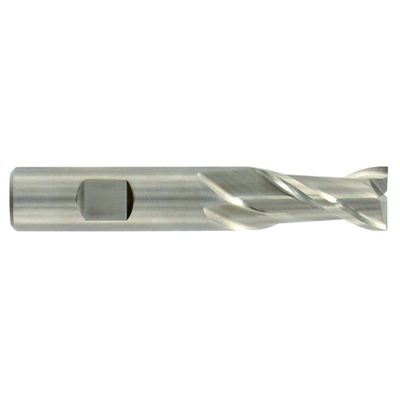 Fraise à rainurer HSS-E8 -DIN844BK -Z2 -e8 -Hél.30° -Normale / Ø: 8 0 TIVOLY - 80301310800