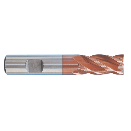 Fraise de finition HSS-E8 -Revêtue HIGHCUT -DIN844BK -Z3-6 -Hél.40° -Normale / Ø: 3 3 TIVOLY - 80362210300