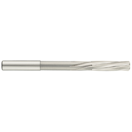 Alésoir machine HSS-E5 (cobalt 5%) -NFE66014 -Z4-8 -m5 -Hél. 10° (Tube) TIVOLY - 80401311200