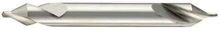 Foret métaux à centrer 60° HSS -DIN333A -h8 -Forme A Ø: 4 TIVOLY - 8140811100400