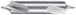 Foret métaux à centrer 60°-120° HSS -DIN333B -h8 -Forme B Ø: 12 TIVOLY - 8140821250120