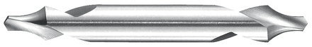 Foret métaux à centrer à rayon HSS -DIN333R -h8 -Forme R Ø: 6.3 TIVOLY - 8140831250630