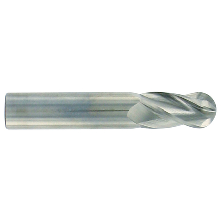 Fraise de finition hémisphérique carbure -TivolyNorm -Z4 -h9 -Hél. 30° / Ø: 2.5 0 TIVOLY - 82360710250