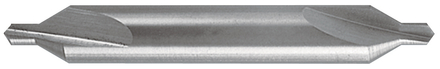 Foret métaux carbure monobloc à centrer 60° -DIN333A -h8 -Forme A -Extra court Ø: 10 TIVOLY - 82419414001000