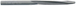 Foret métaux carbure monobloc DAGGER -TivolyNorm -3xd -Z3 -Type dague hélico / L: 100 Ø: 4.2 TIVOLY - 82439410420
