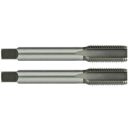 Jeu de 2 tarauds main Standard HSS -BSP G -DIN 5157 -Profil étagé / Ø: 1/2