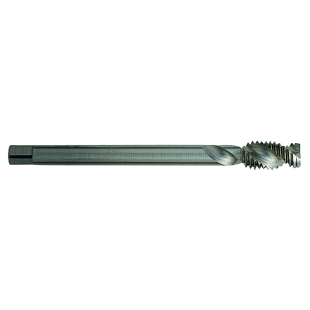 Taraud machine Standard HSSE-PM -M -DIN 374/376 -Forme C -6H -Queue passante / Ø: 8 X 1.25 TIVOLY - 960606100800125