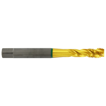 Taraud machine Flashcut HSSE-PM -Revêtu TiN -M MF -DIN371/374/376 -Forme C -6H -Denture alternée -Conicité arrière / Ø: 14 X 2 TIVOLY - 960AT5101400200