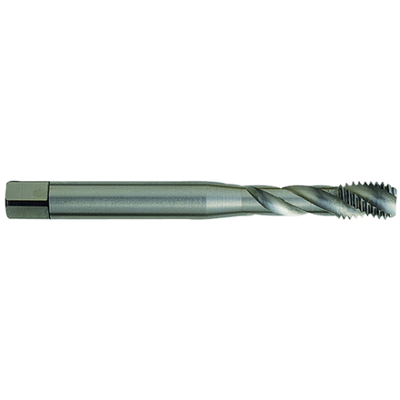 Taraud machine Standard HSS-E5 -BSW -DIN 371 -Forme C -Queue renforcée / Ø: 3/16