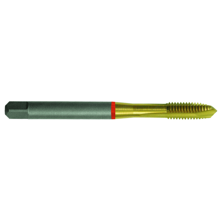Taraud machine Flashcut HSS-E5 -Revêtu TiN -UNC UNF -DIN 371/376 -Forme B -2B -Conicité arrière / Ø: 1
