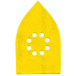 Patin AUTO-AGRIPPANT -175x105mm -Pour ponceuse multi / Dim 175x105 / Gr : 40/80/120 TIVOLY - XT10111000213