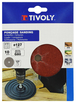 Disque ABRASIF -Ø127mm -Pour perceuse (Etui carton) / Dim Ø127 / Gr : 120 TIVOLY - XT10112011003