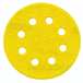 Disque AUTO-AGRIPPANT -Ø115mm -Perforation 8 trous -Pour ponceuse excentrique / Dim Ø115 / Gr : 180 TIVOLY - XT10112011203