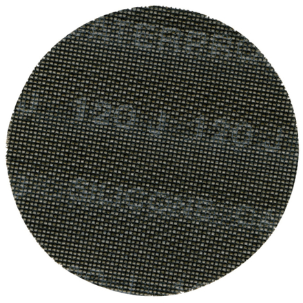 Disque MAILLE -AUTO-AGRIPPANT -Ø150mm -Pour ponceuse excentrique / Dim Ø150 / Gr : 120 TIVOLY - XT10112019112