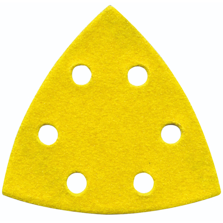 Patin AUTO-AGRIPPANT -95x95x95mm -Pour ponceuse Delta -Lot de 18 / Dim 95x95x95 / Gr : 40/80/120 TIVOLY - XT10122000158