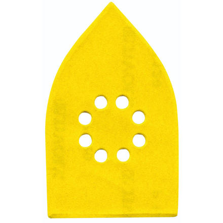 Patin AUTO-AGRIPPANT -175x105mm -Pour ponceuse multi / Dim 175x105 / Gr : 180 TIVOLY - XT10122012023