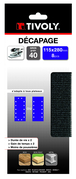 Patin MAILLE -115x280mm -Pour ponceuse vibrante / Dim 115x280 / Gr : 180 TIVOLY - XT10122019103