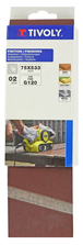 Bande SANS FIN -75x533mm -Pour ponceuse à Bande sans fin / Dim 75x533 / Gr : 80 TIVOLY - XT10142014222