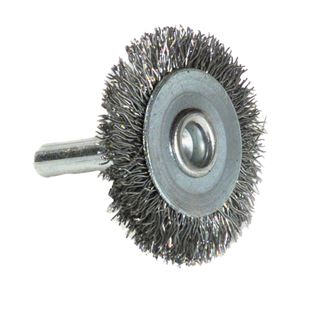 Brosse CIRCULAIRE -Fil acier ondulé -Décapage du métal (Vrac) / Ø: 75 / 0.35 TIVOLY - XT20211000203