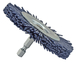 Brosse CIRCULAIRE -Fil nylon bleu -Ponçage du bois / Ø: 100 / TIVOLY - XT20222000784