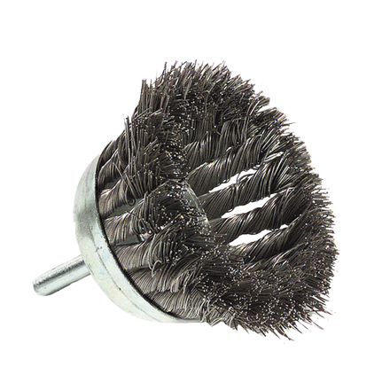 Brosse COUPE -Fil acier torsadé -Gros décapage du métal / Ø: 75 / 0.5 TIVOLY - XT20252006049