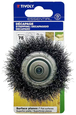 Brosse COUPE -Fil acier ondulé -Décapage du bois / Ø: 75 / 0.25 TIVOLY - XT20252006061