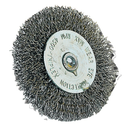 Brosse CIRCULAIRE -Fil inox -Décapage de l'inox / Ø: 75 / 0.35 TIVOLY - XT20252006071