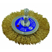 Brosse CIRCULAIRE -Fil acier laitonné -Décapage du bois, laiton, cuivre / Ø: 70 / 0.3 TIVOLY - XT202520122