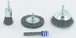4 pièces : 3 brosses pour métal + 1 adaptateur SDS+ TIVOLY - XT20252580201