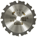 Disque à tronconner - Pour bois et bois avec clous enfoncés -Pour meuleuse Ø: 180 x Ø2: 22.2 x Z: 12 TIVOLY - XT50512004555