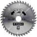 Lame de scie circulaire -Finition - Pour Bois dur, stratifié, parquet -Pour scie portative Ø: 190 x Ø2: 30 x Z: 40 TIVOLY - XT50514004183