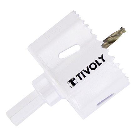 Scie cloche bi-métal HSS monobloc (Blister Box) / H: 38 Ø: 53 TIVOLY - XT505220044