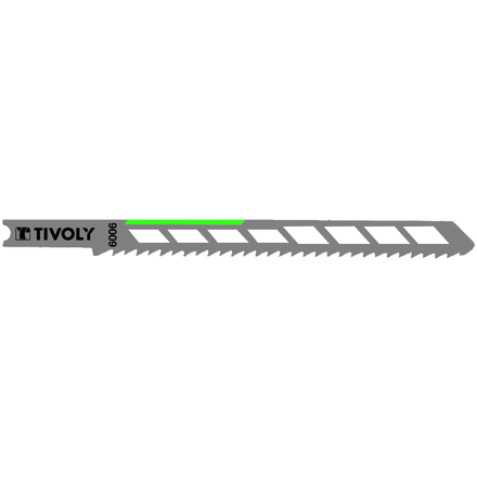 Lame de scie sauteuse -Laser cut -Pour bois dur massif -Attache U / L: 100 / H: 75 / Droite TIVOLY - XT505326006