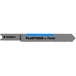 Lame de scie sauteuse -Pour plastique, plexiglas et époxy -Attache U / L: 75 / H: 50 / Droite TIVOLY - XT505326010