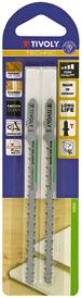 Lame de scie sauteuse -Double denture -Pour bois mélaminé -Attache T / L: 115 / H: 95 / Mixte TIVOLY - XT505526003