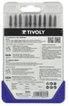 10 lames de scie sauteuse pour le bois, mélaminés et métaux non ferreux -Attache T TIVOLY - XT505570002